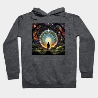 A Step Toward Cosmic Enlightenment Hoodie